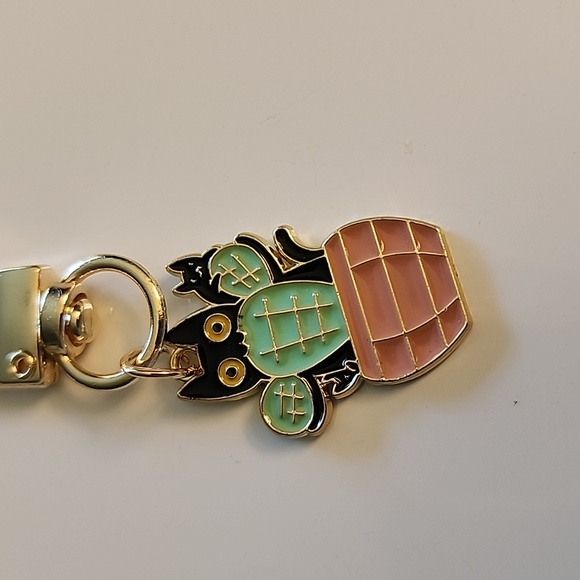 Mischievous CAT  ZIPPER Pull purse charm   Charm bracelet Lobster claw EO - Picture 4 of 4